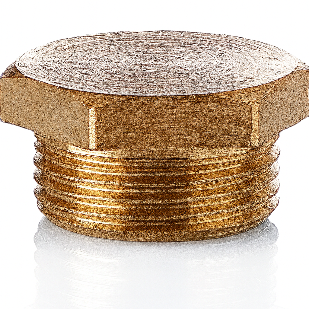 BRONZE HEXAGON PLUG 1/4